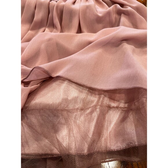 Pixie Lott Lipsy London Dress Sz 8 Rose Embellished Prom Bow Front Bling New - Picture 12 of 14